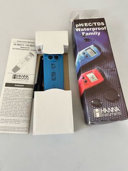 Hanna Instruments DiST® 5 Waterproof EC/TDS/Temperature Tester (Model HI 98311)