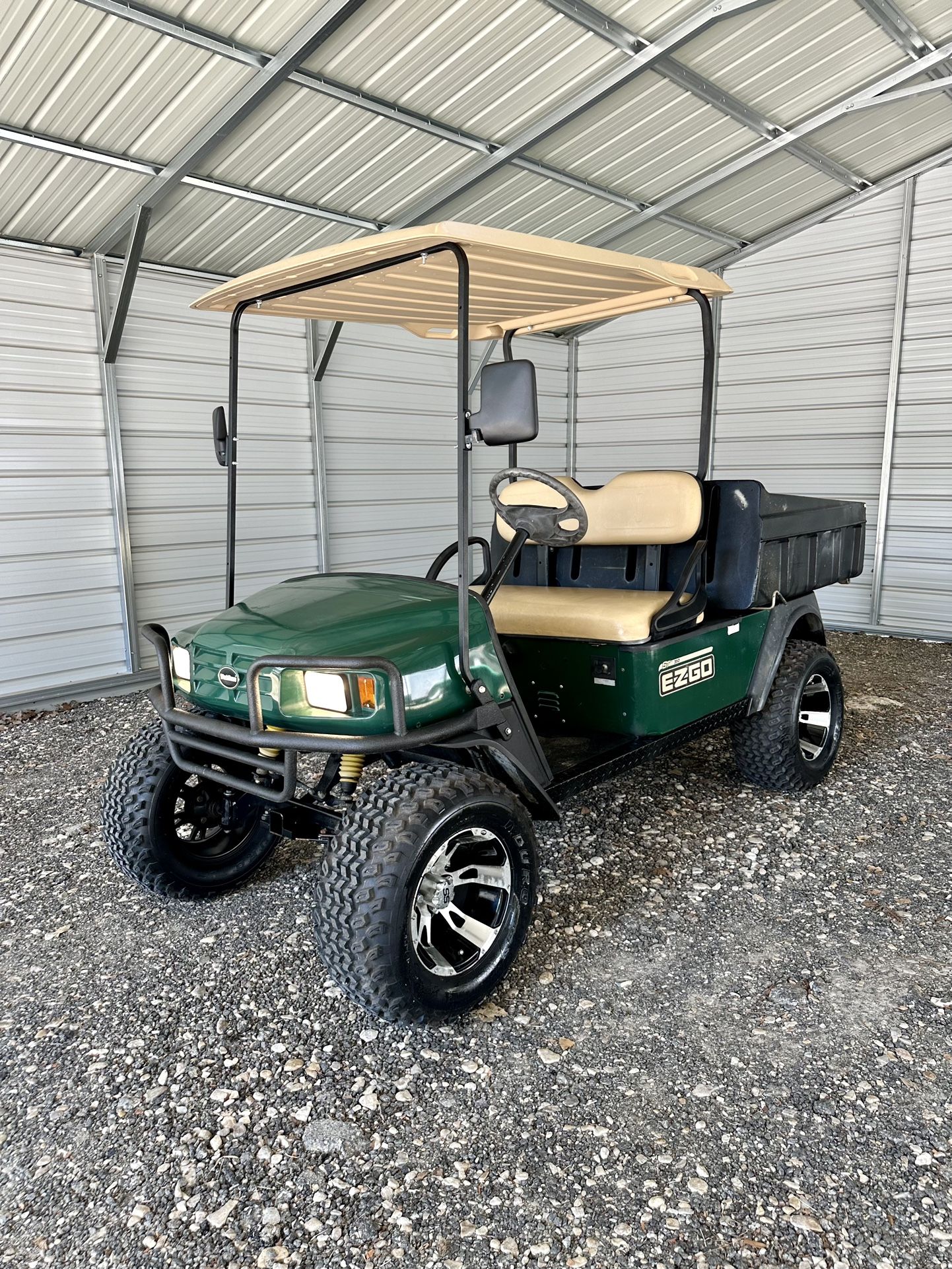 2008 EZGO Workhorse ST350 Gas Golf Utility Cart