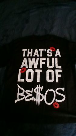 THATS AN AWFUL LOT OF BESOS tee