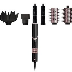 Shark Hair Dryer | FlexStyle Hair Styling System | Portable & Powerful Blow Dryer Brush | Hair Curler & Volumizer | 6 Styling Tools Included | Best fo