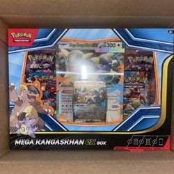 Pokemon Cards Mega Kangaskhan Ex Box Sealed!