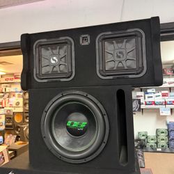 Brand new subwoofers different prices and sizes available