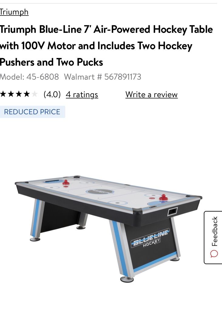 Brand New air hockey table