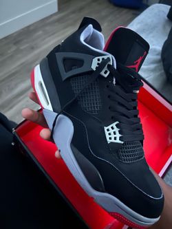 Jordan retro OG bred 4s 2019s size 13