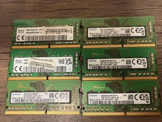 6pcs LOT DDR4 Laptop Ram