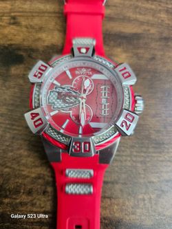 NFL INVICTA KC CHIEFS 50MM BOLT