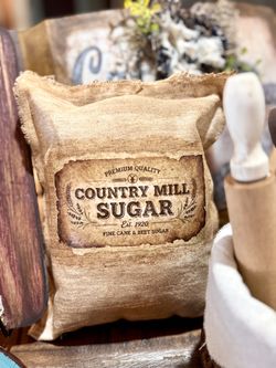 Vintage look Sugar Decor
