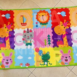 Colorful Children's Play Mat 🧸 (60in x 35in)