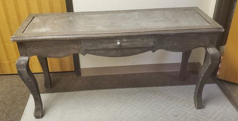 Gray Wash Sofa Table