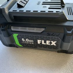 FLEX 24-V 5 Amp-Hour; Lithium-ion Power Tool Battery