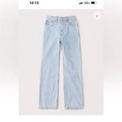 Abercrombie & Fitch The 90s Straight Jeans In Size 25