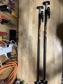 Keeper Adjustable Ratcheting Cargo Bars 40"-70" - 2 Available