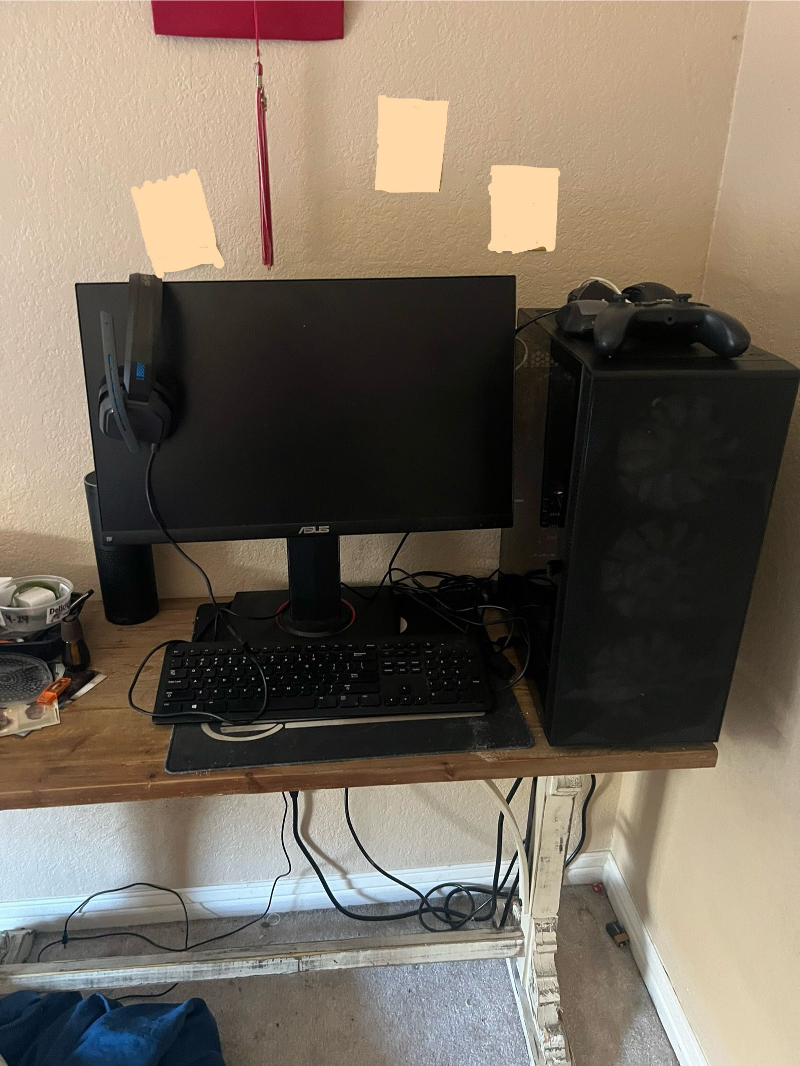 Computer Gaming  Setup.