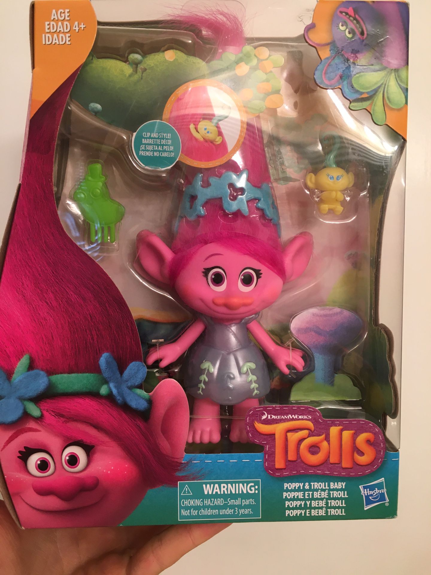 DreamWorks Trolls Poppy and Troll Baby NEW/Factory Sealed!
