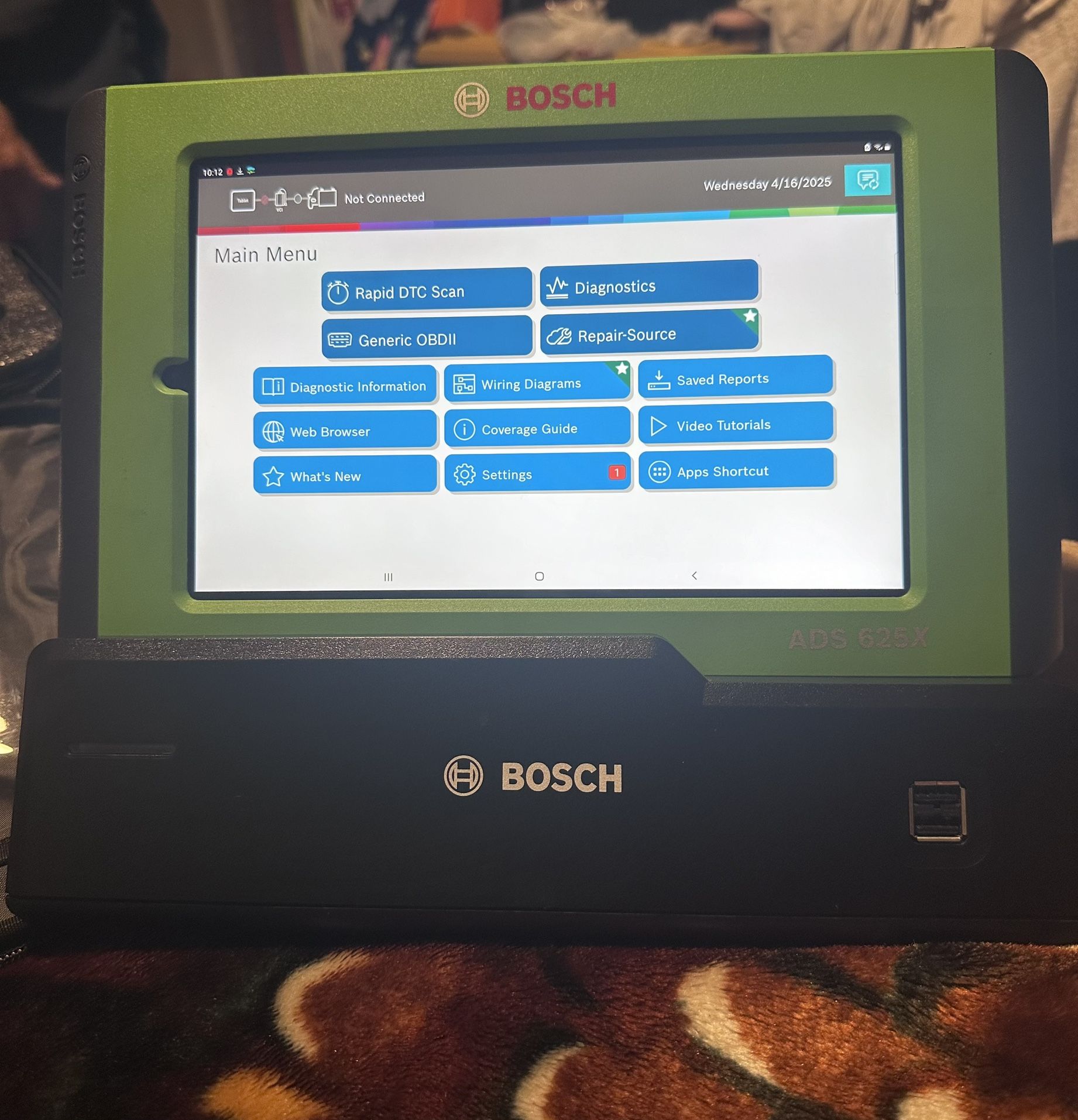 Botch ADS  625   Scanner 