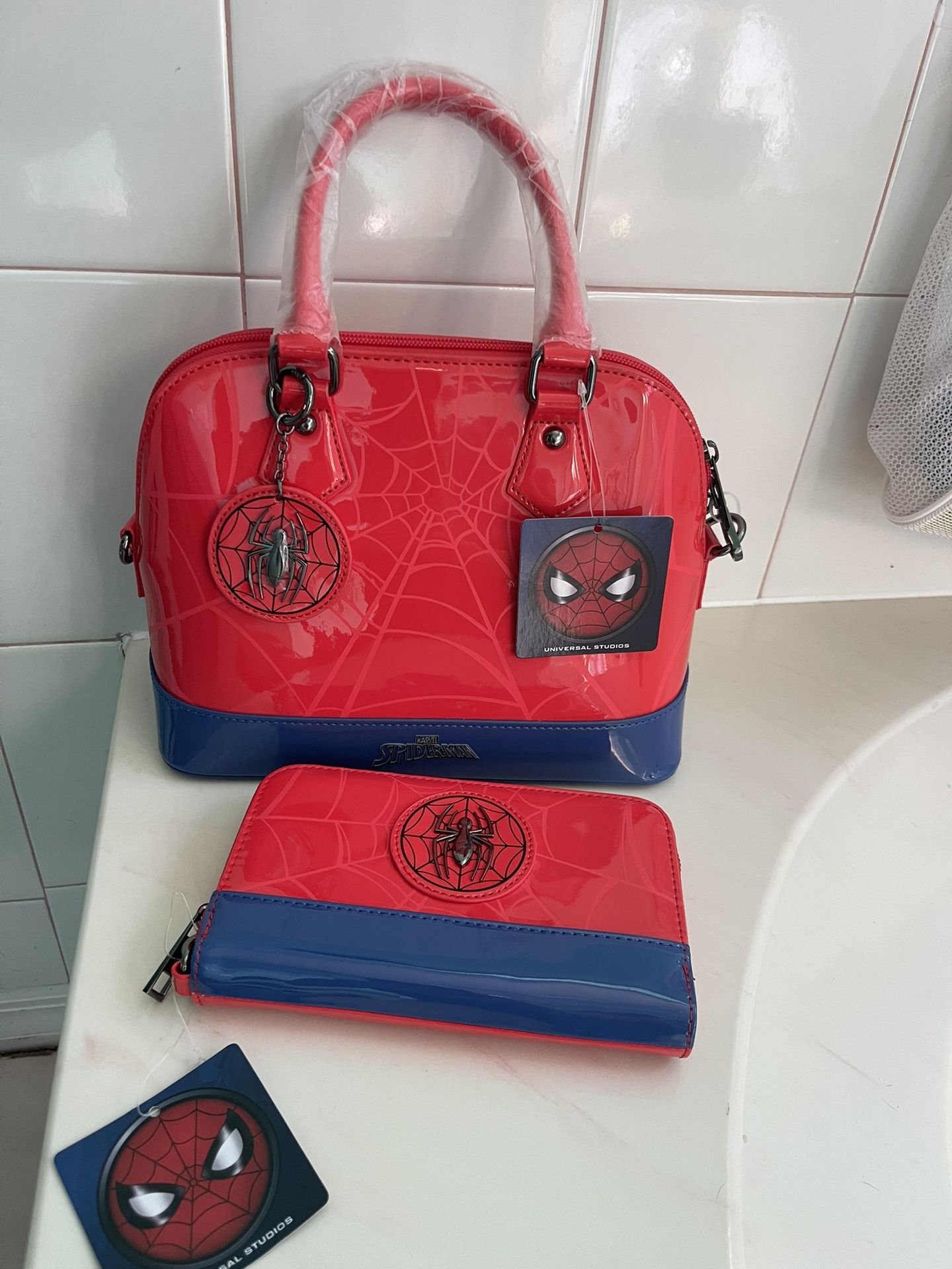 Marvel Spider Man Bag And Wallet Set