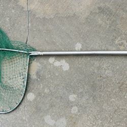 Fishing Net - Aluminum Hoop & Handle Landing Net