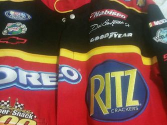 Dale Earnhardt Jr Busch Series Collectible NASCAR Jacket Jeff Hamilton Series