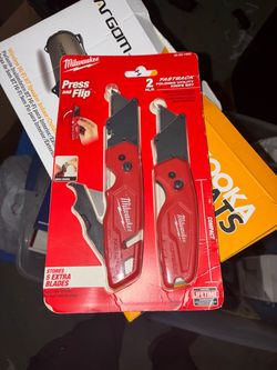 Milwaukee Fastback Folding Utility Knife Set 2-Pack