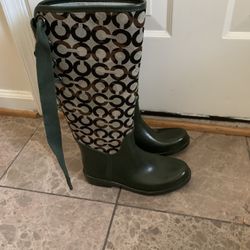 Coach Rain Boots