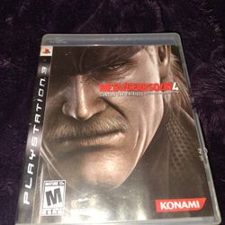 Metal Gear Solid 4 (PS3)