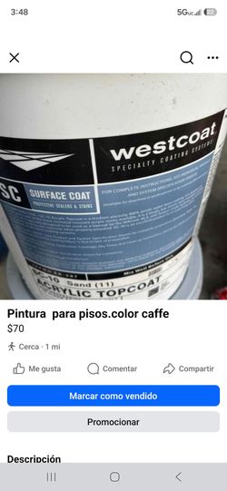 Pintura para pisos color caffe