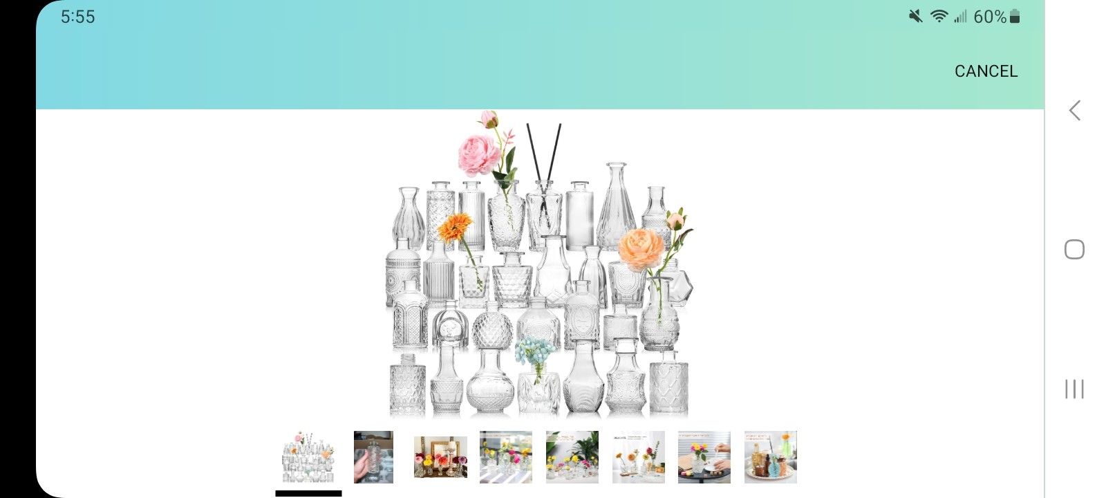 Small Glass Vases 4 Inches Tall