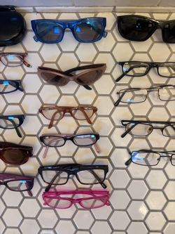 VARIETY OF EYEGLASS FRAMES & SUNGLASSES $20 EACH OBO