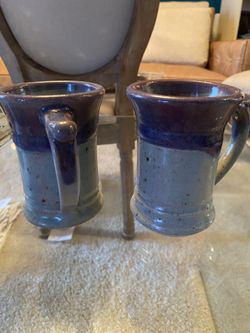 Earthenware Mugs By Artist In Oklahoma