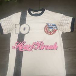 Heartbreak Number 10 Heartbreak Club Crew Neck Collar