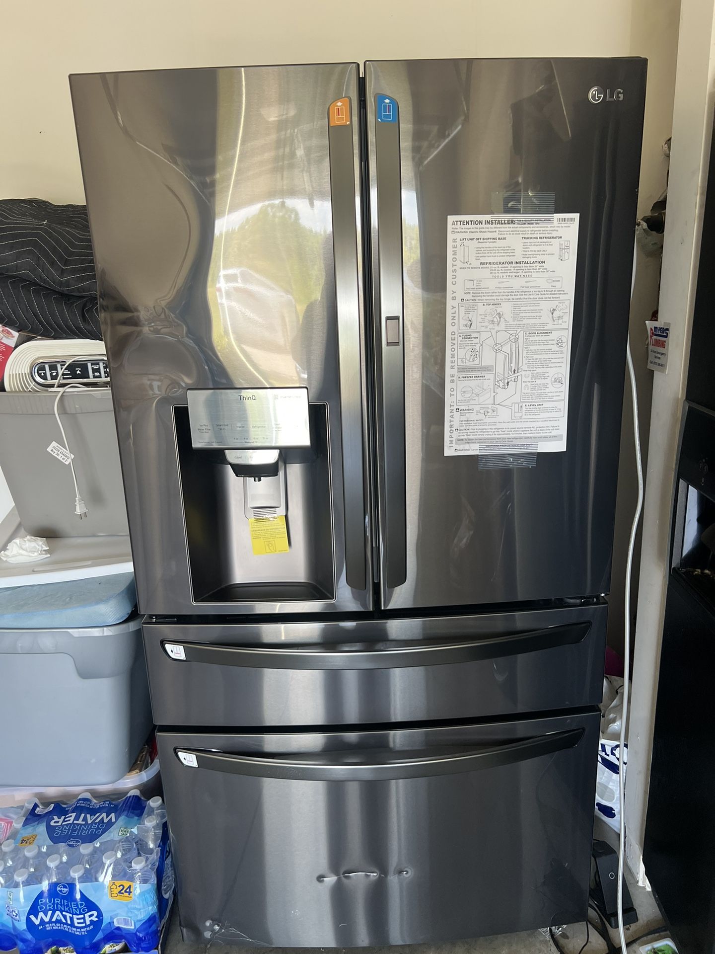 Brand New LG French 4 Door Refrigerator