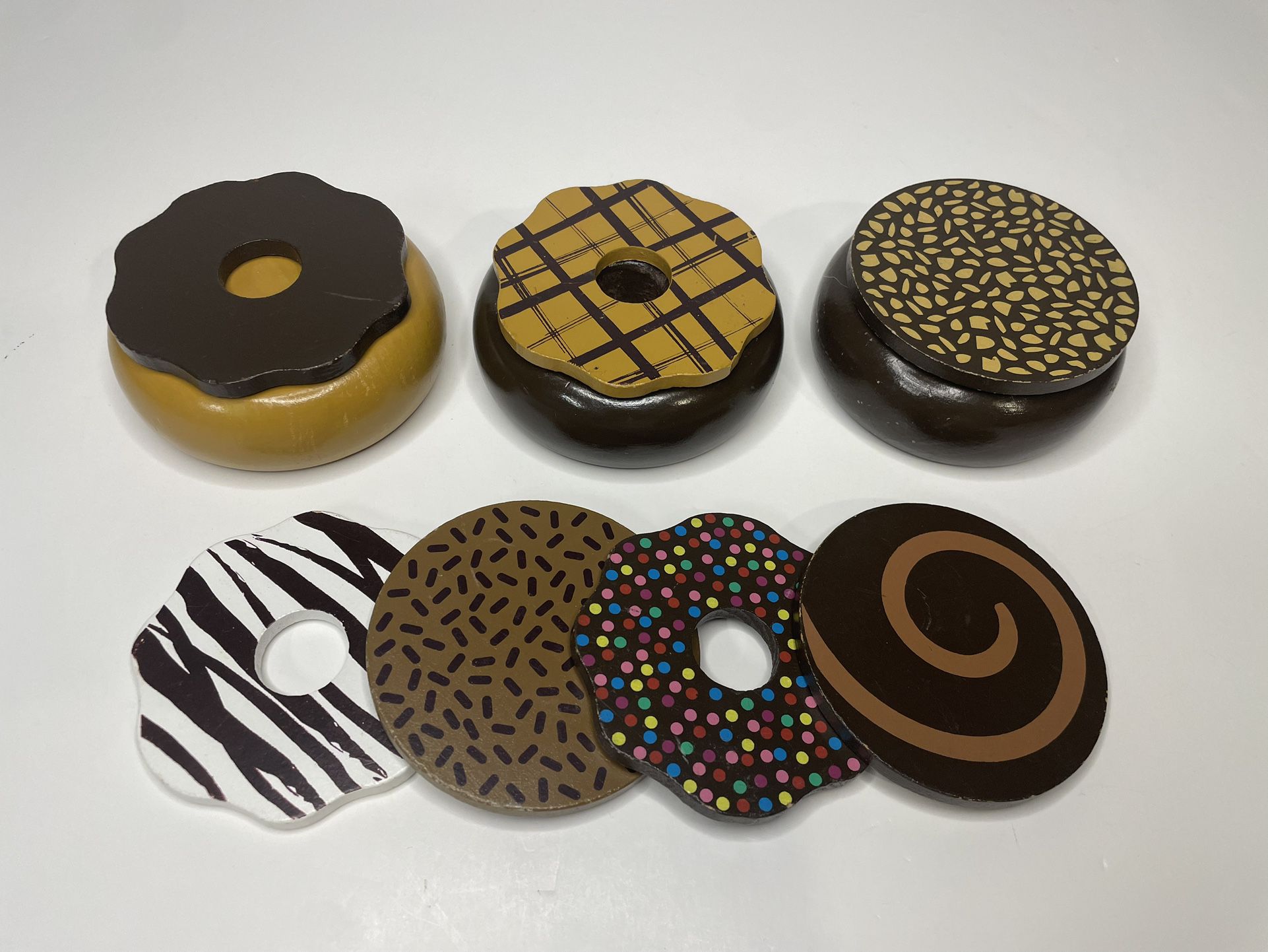 Melissa and Doug wooden donuts
