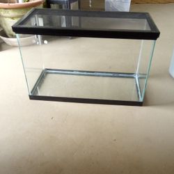 10 Gal Fish Tank with Screen Lid $15