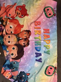Cocomelon Birthday Banner