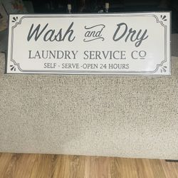 Wash And Dry Wall Plaque 