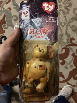 VINTAGE GLORY THE BEAR BEANIE BABY