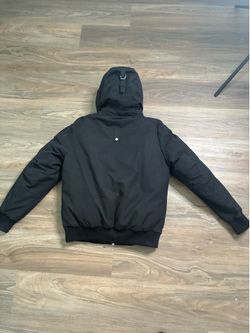 Moose Knuckle Ballistic Bomber Jacket Black (No Fur)