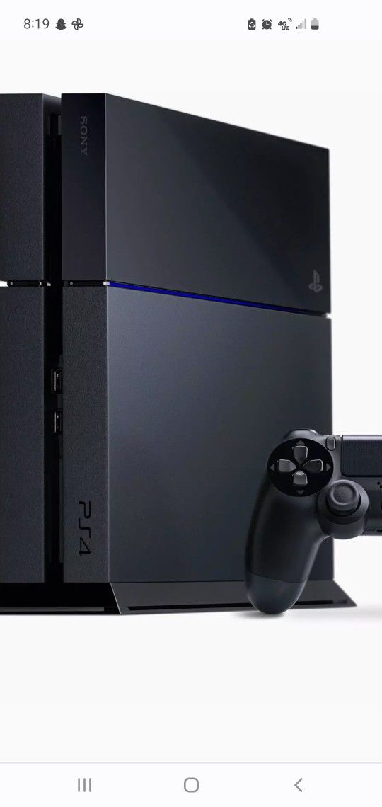 Ps4 And Controller