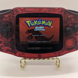 CUSTOM GAMEBOY ADVANCE RUBY