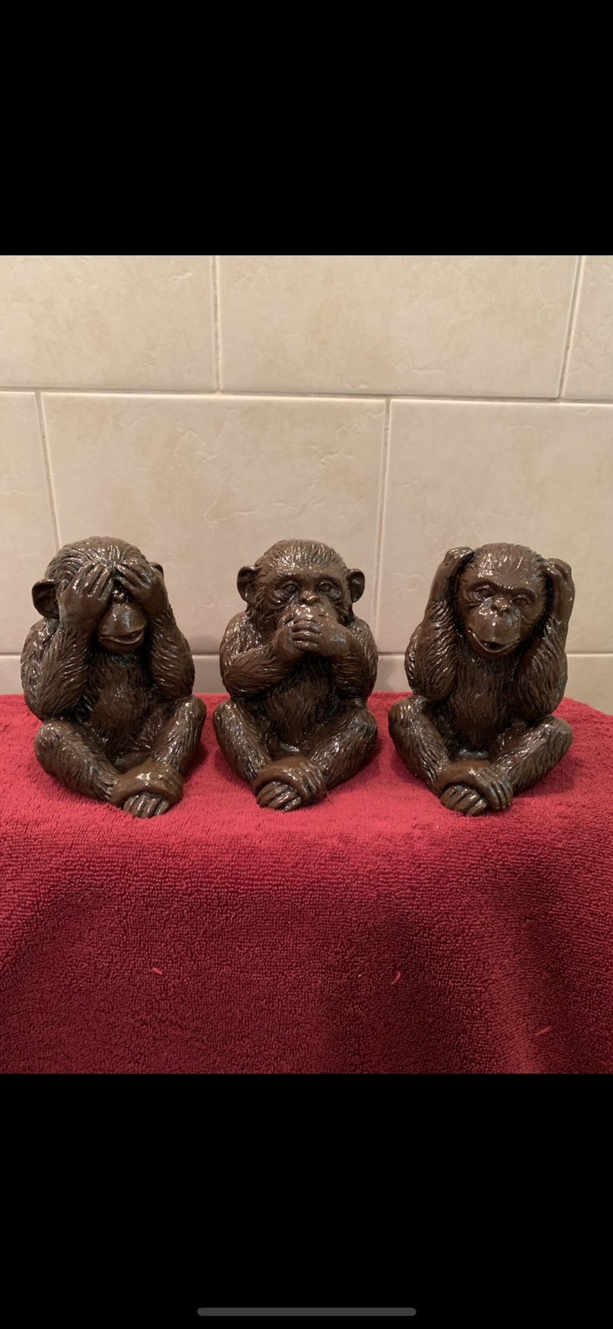 See No Evil Monkeys Set