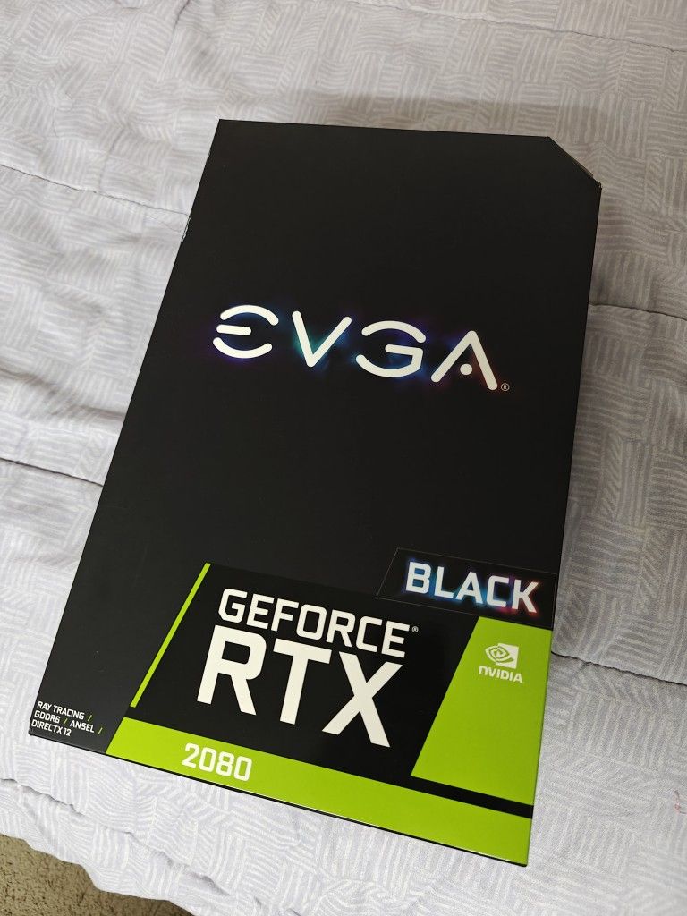 EVGA RTX 2080 Black Edition – Works Perfectly, Great Condition