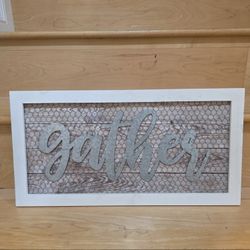 Gather Wall Decor