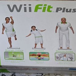 Wii fit plus - still in box