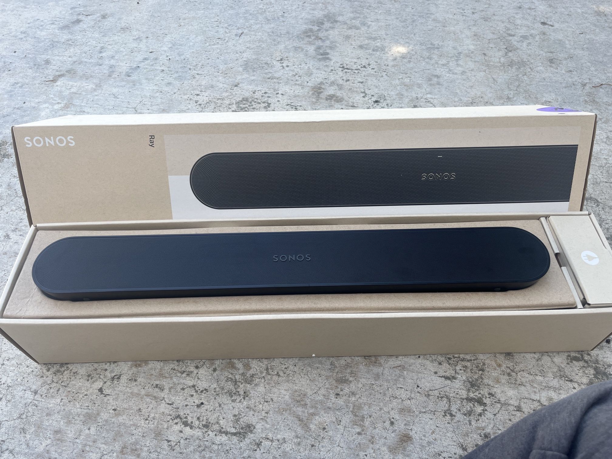 BRAND NEW Sonos Ray Soundbar with WiFi - Black -