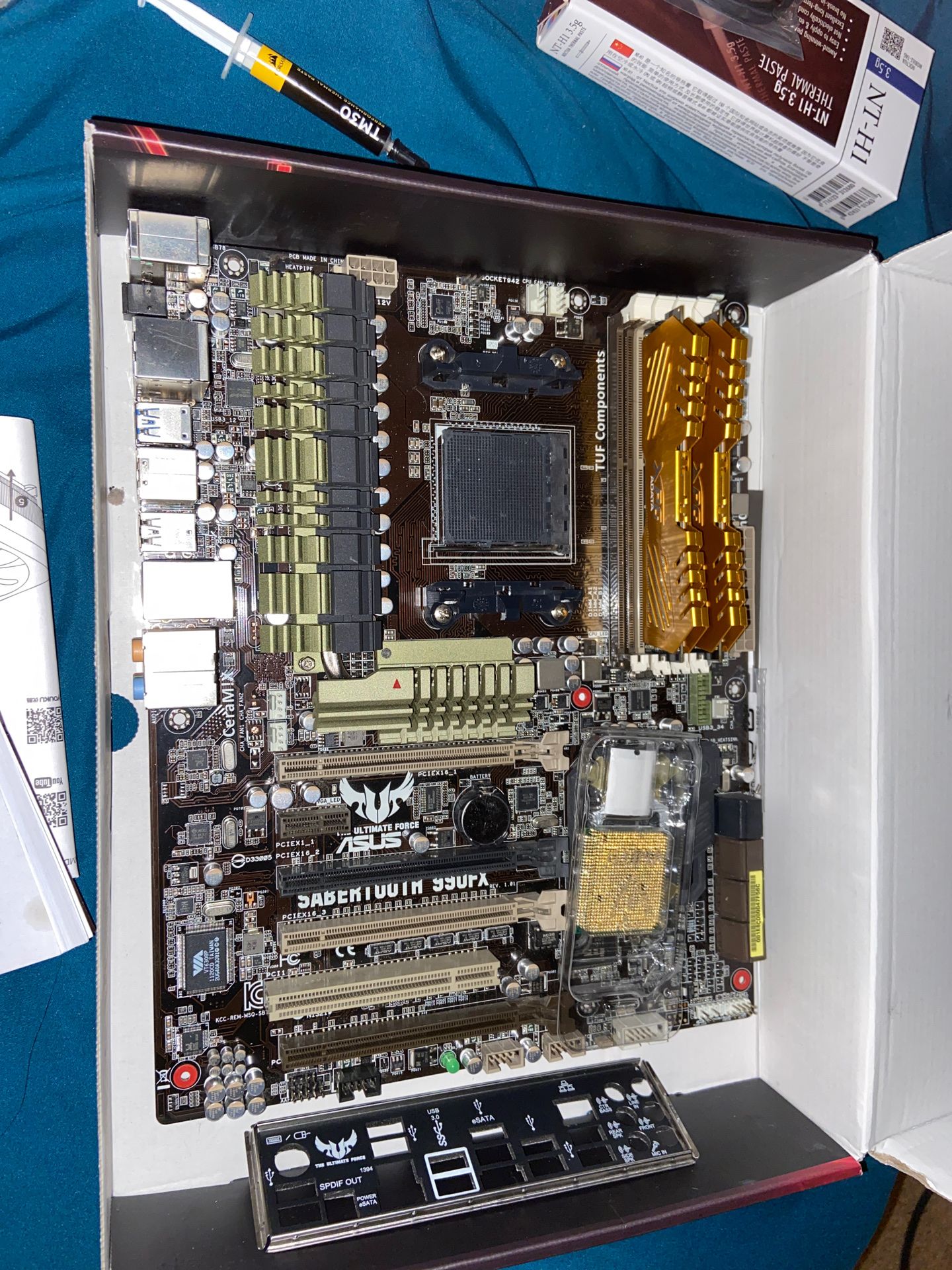 AMD fx8350 motherboard and ram combo