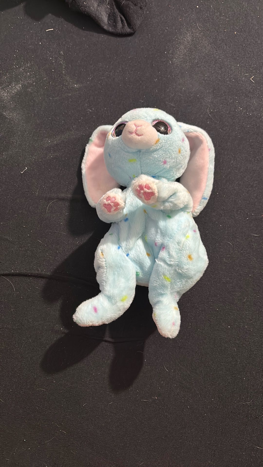 TY Bluford Bunny, Like New, Tag On, Weighted Plush