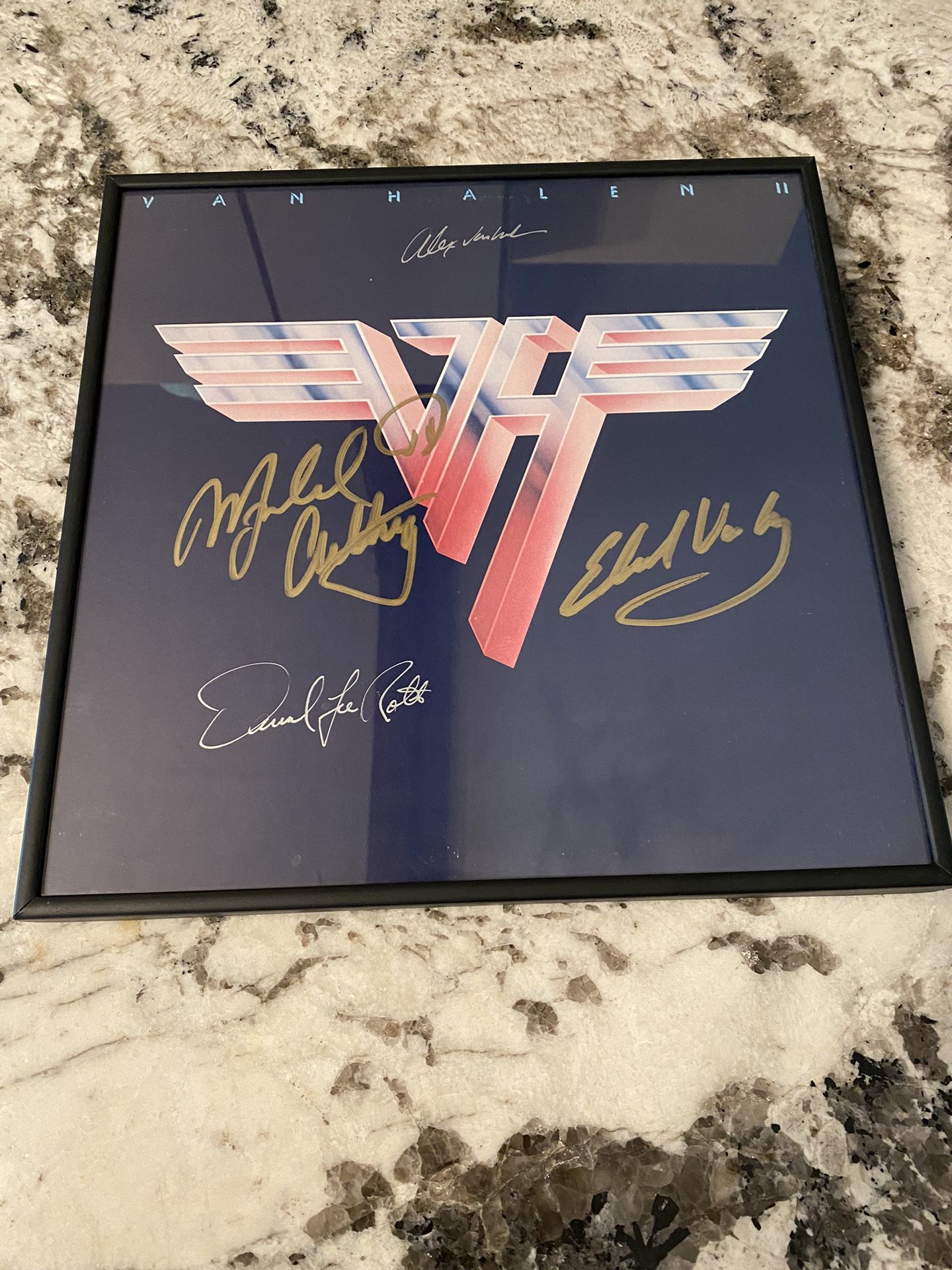 Signed VH2 Album 