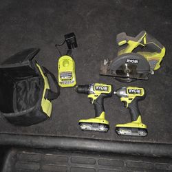 Impact Drill Saw Set