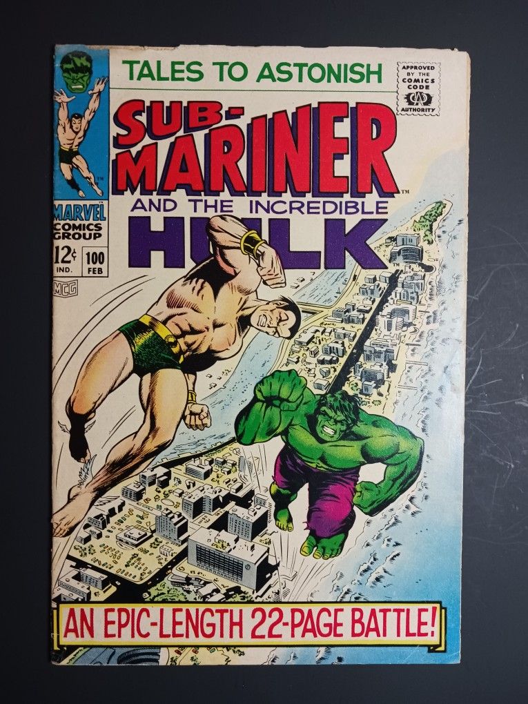 Tales to astonish comic book #100