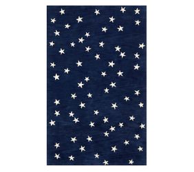 Pottery Barn Starry Skies Wool Rug Brand 5x8 ft New